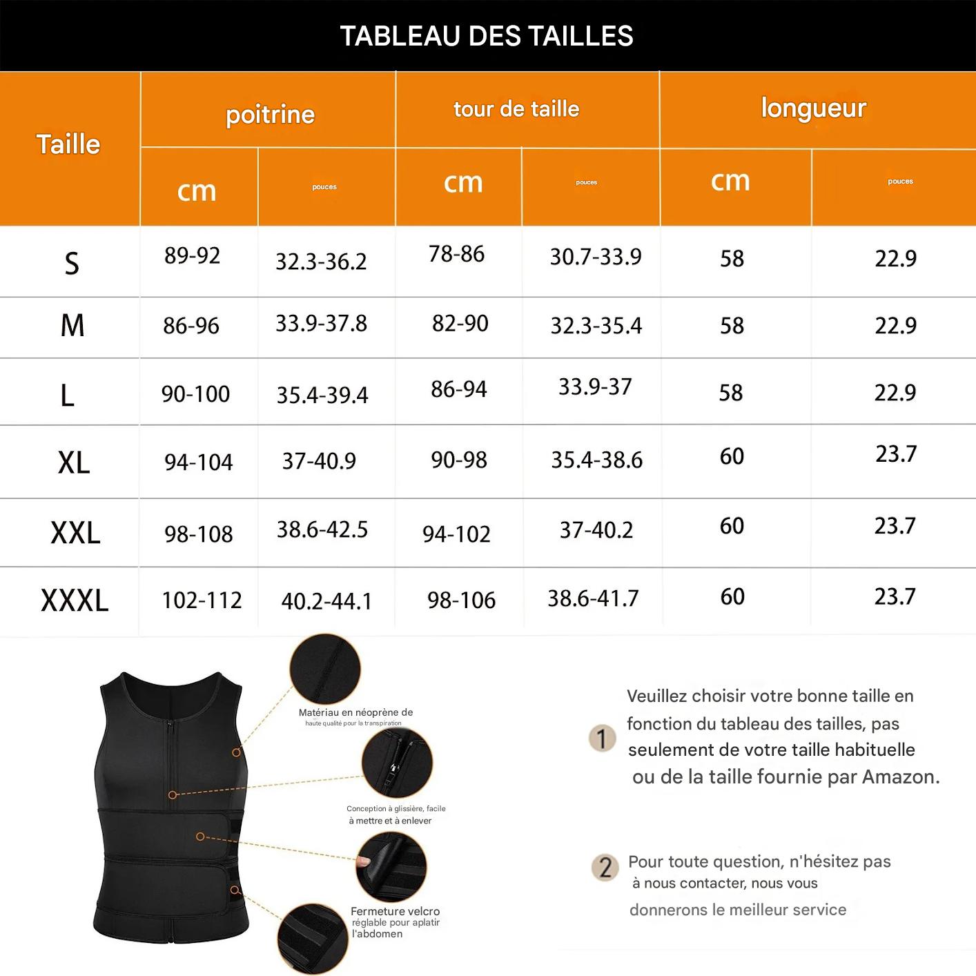 Gilet de compression gainant 2-en-1 : Redresse ta posture et fais disparaître ton ventre en un instant