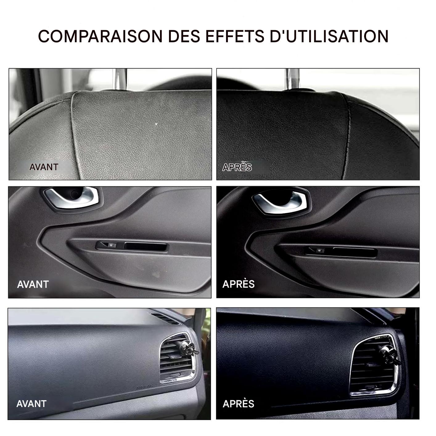 Revêtement Crystal Auto – Protégez et Faites Briller Votre Tableau de Bord et toute pièces plastique de voiture et moto Comme Neuf en Quelques Secondes