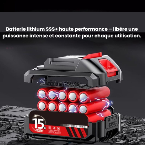Souffleur Électrique Sans Fil TurboJet™ – Ultra-Puissant, Intelligent et Précis pour un Nettoyage Express Haute Pression