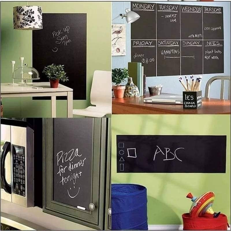 FLASH PROMO: 3 Tableaux Autocollants Effaçables – Aux Prix fracassant