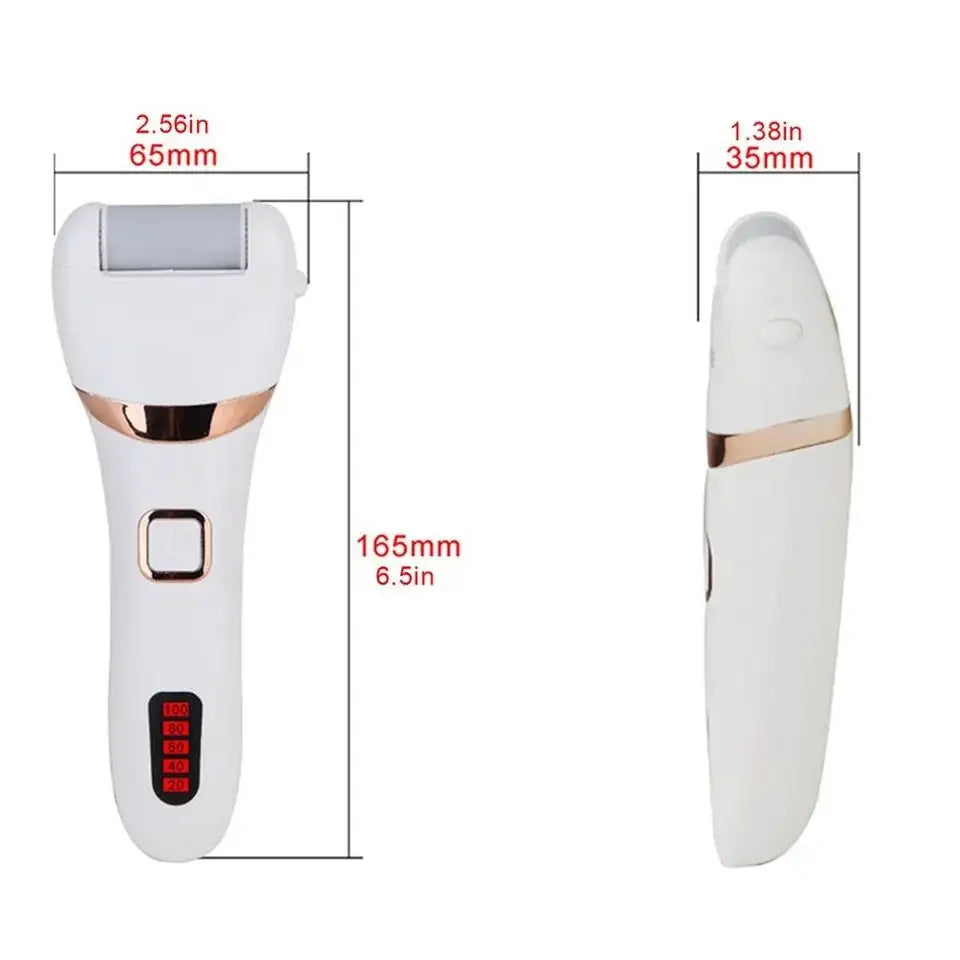 PediLux Pro™ – Kit de Pédicure Électrique 8 en 1 Anti-Callosités Rechargeable & Étanche IPX7