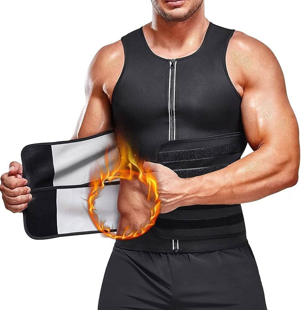 Gilet de compression gainant 2-en-1 : Redresse ta posture et fais disparaître ton ventre en un instant