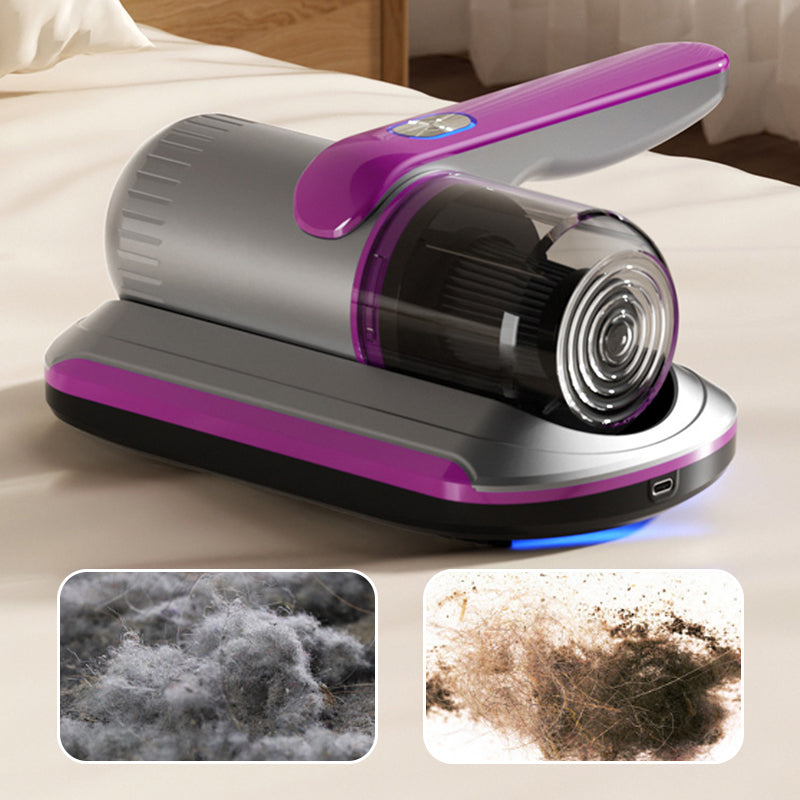 Aspirateur à Main Rechargeable UV 🌟 – Puissant, Sans Fil & Anti-Acariens | Élimine Poussière, Saleté, Poils & Allergènes pour un Sommeil Sain
